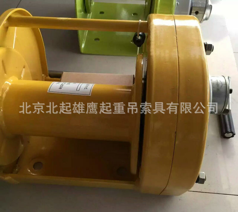 不锈钢钢丝绳手摇绞盘 自锁式重型手摇绞车 调度矿用手摇绞车绞盘