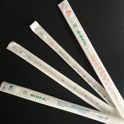 包邮塑料移液管1 2 5 10ml一次性刻度移液管灭菌单包装200支/箱