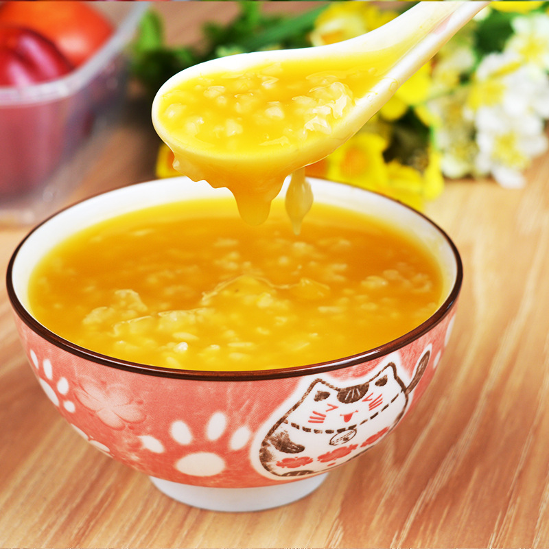 直销批发杯装一分钟即食粥营养早餐速食粥南瓜粥40360g箱