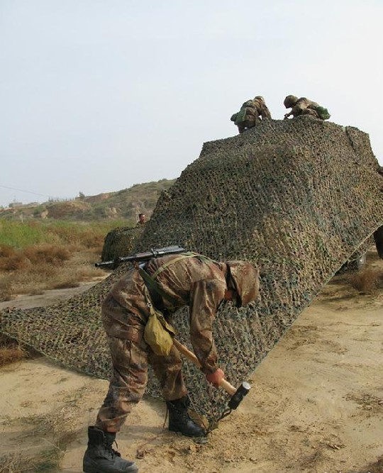 丛林迷彩伪装网山体厂房防航拍伪装网越野伪装网迷彩遮阳网