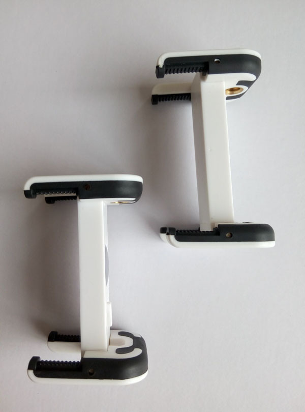 原厂带自拍镜自拍杆伸缩夹子 三脚架观影夹录音夹盘 手机ktv夹座