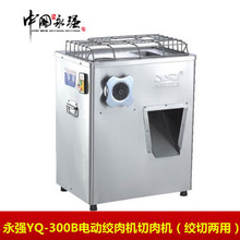 永强YQ-300B绞肉机切肉机 商用绞切两用机 台式电动大功率绞肉机