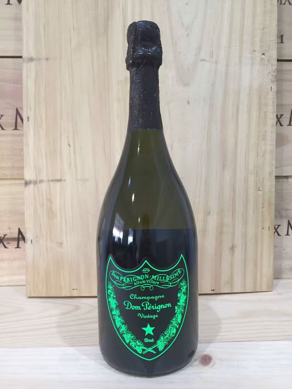 香槟王荧光版唐培里侬干型香槟champagnedomperignon香槟酒