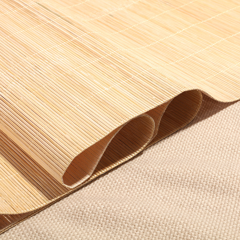 茶席竹席茶帘竹帘泡茶盘垫日式功夫茶道六君子隔热垫桌旗竹垫定制
