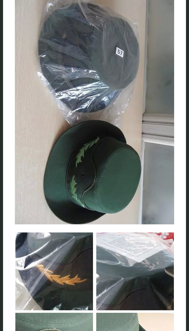 陆海空武新款女士卷檐帽 陆军礼服女卷帽仪仗队员礼宾卷帽子