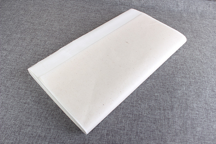 小刀头宣纸半生熟宣 白色 毛笔书法国画练习纸 四尺三开69*45cm