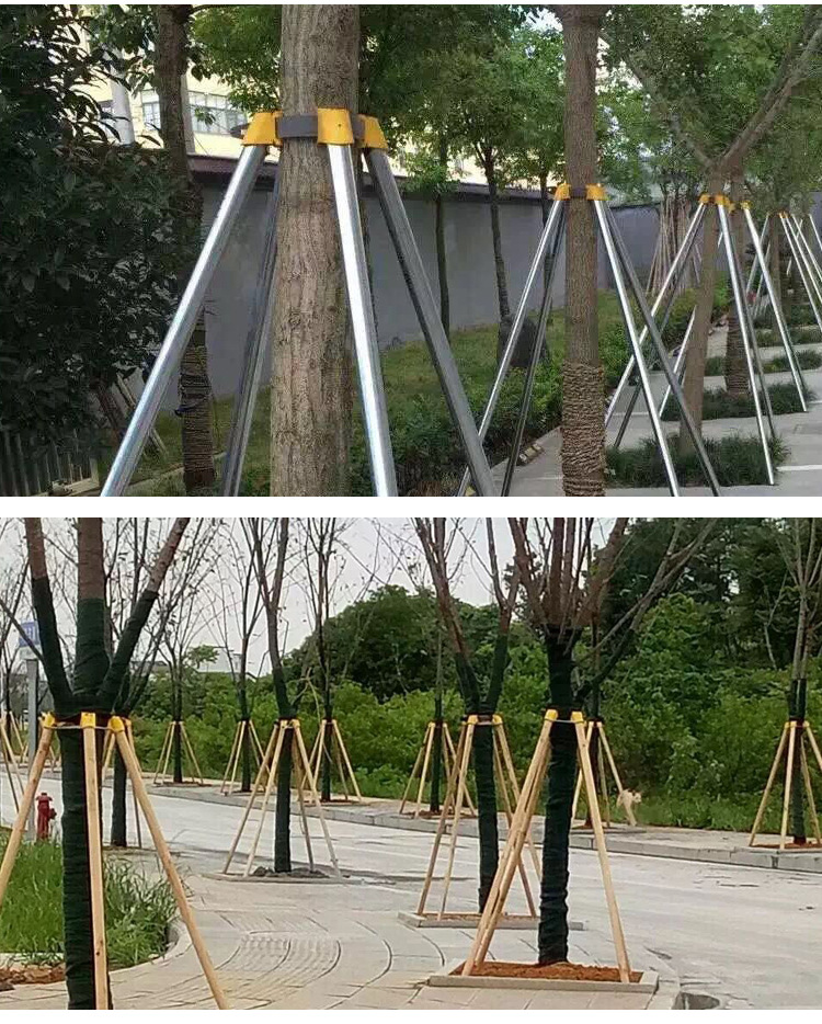 厂家直销 树木支撑保护架 园林工具塑料栅栏树木支架 量大优惠