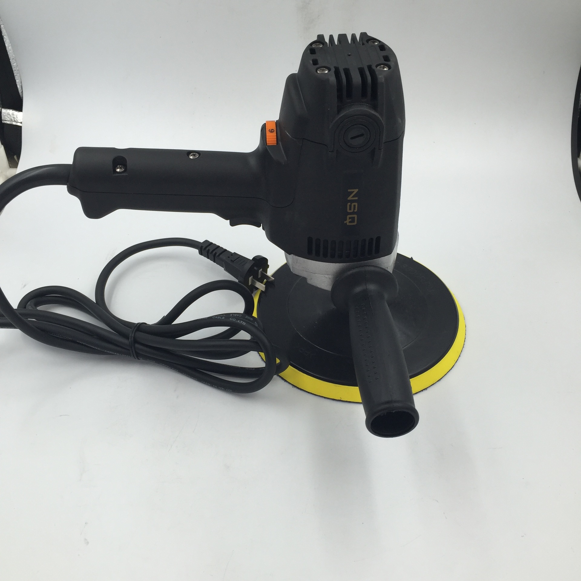 汽车抛光机 小型车用美容工具家用地板打蜡机全铜芯220v立式