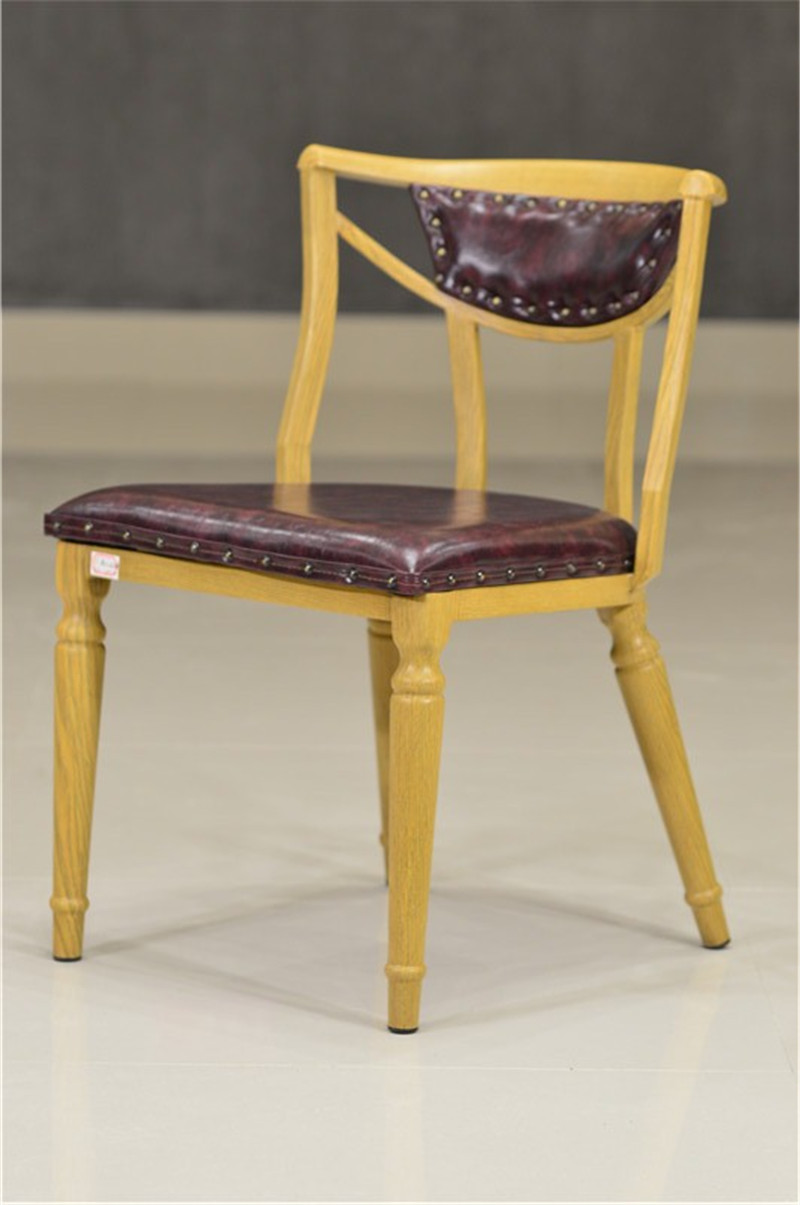 厂家直销美式复古椅 酒店,饭店lsmw-1复古做旧餐椅铁艺椅子批发