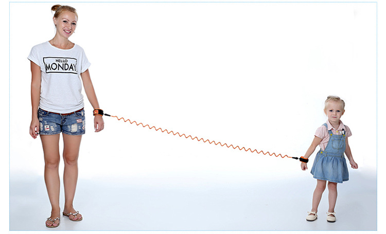 宝宝幼儿小孩防走丢手环儿童防走失带牵引绳防丢带线防护安全用品