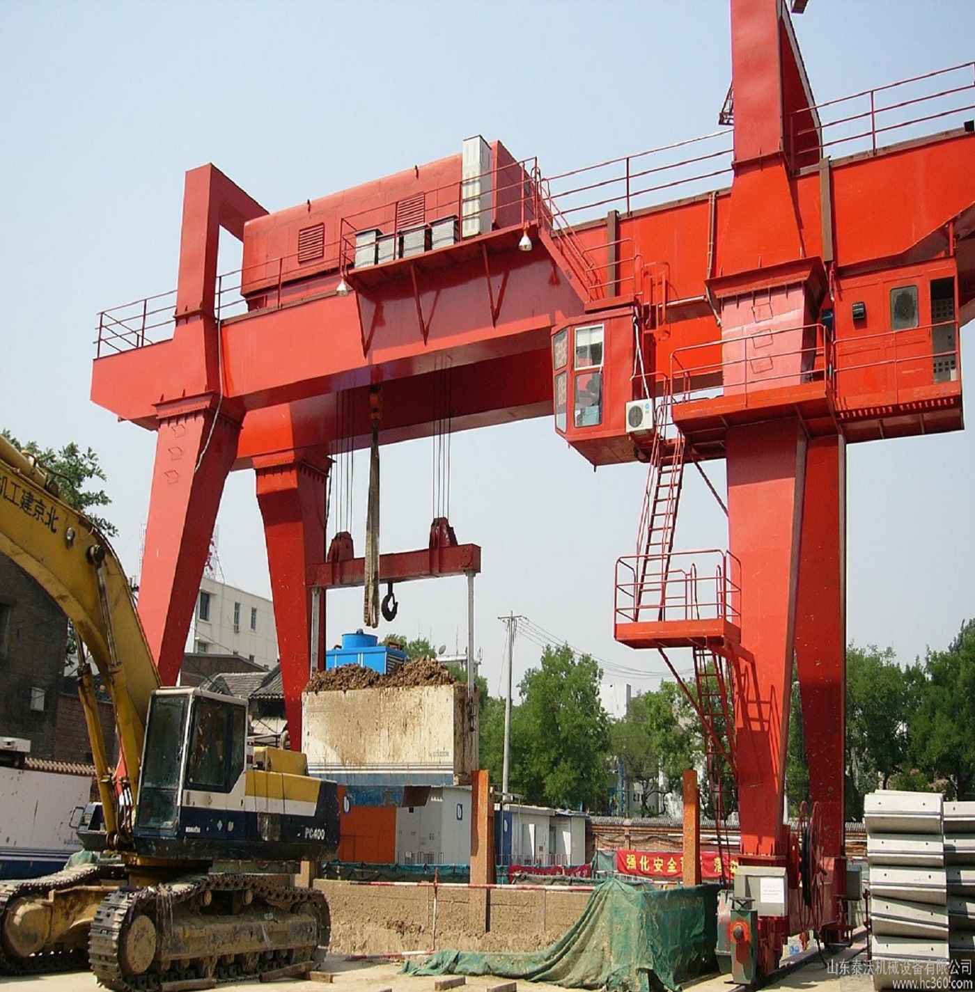 a型5-50/10吨双梁吊钩门式起重机行车 吊机 龙门 天.