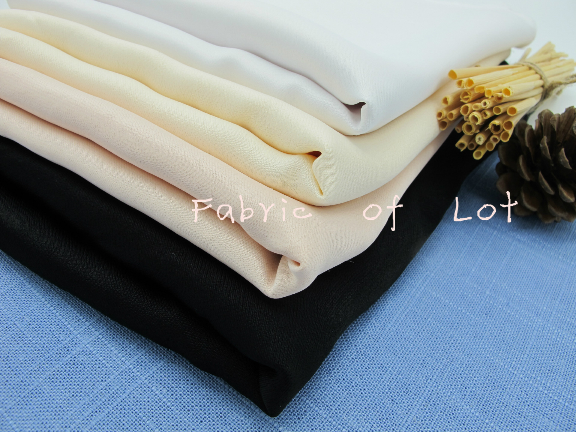 热销现货120d全人丝缎面100viscose面料