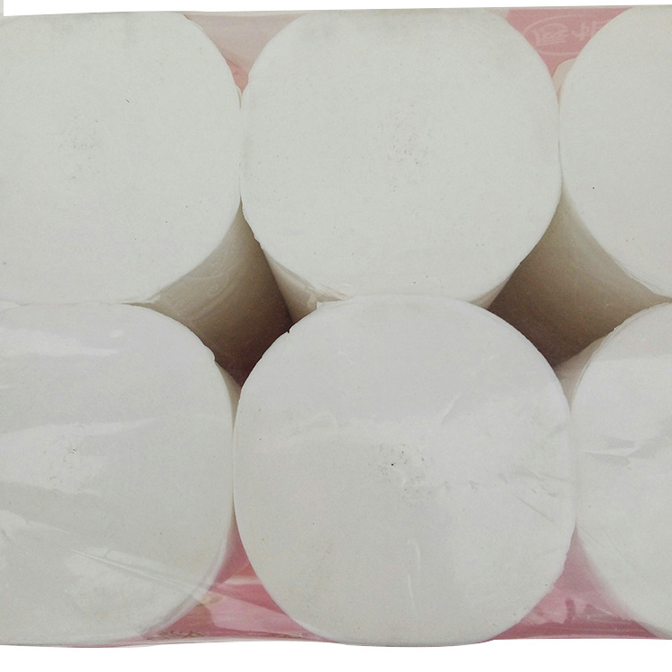 厂家直销天然木浆纸唇相印母婴卫生纸1500克无芯卷纸家用纸巾