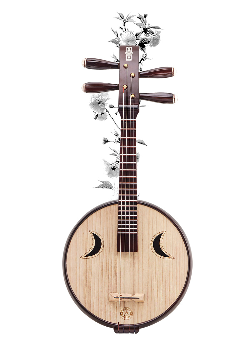 硬木骨花小阮 酒红色 8501z 星海乐器 阮族系列 入门学习