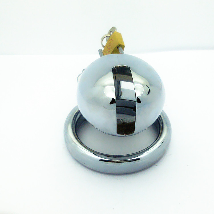 短款男用贞操锁另类器具不锈金属贞操用具成人情趣用品cb6000s