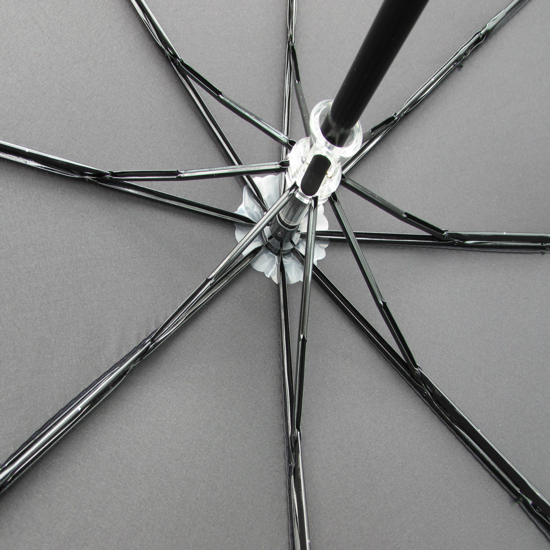 雨伞厂家定做21寸手开三折伞倒杆黑骨伞手动三折广告伞新品伞