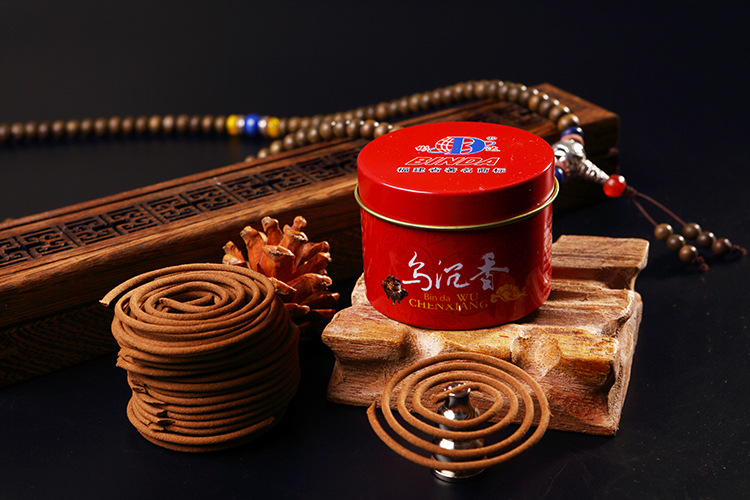 中国香都永春达埔彬达 2小时乌沉香盘香 永春香居家除臭