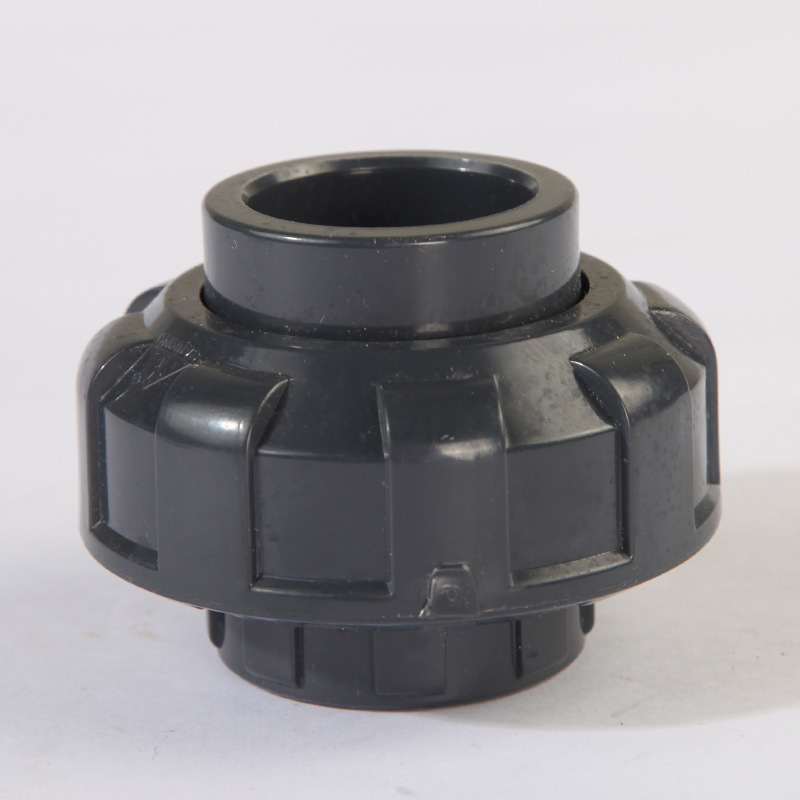 sanking三厘upvc塑料活接 由令 由壬 upvc化工管件活接头国标美标