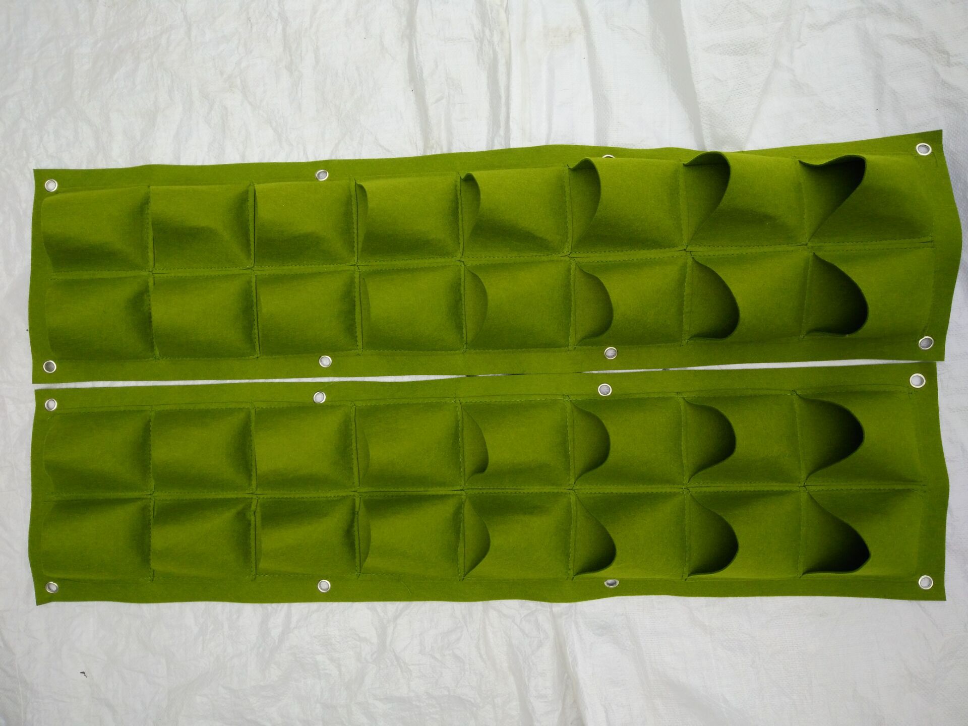 毛毡植物袋 多款式毛毡花卉种植袋 立体壁挂式墙面美植袋