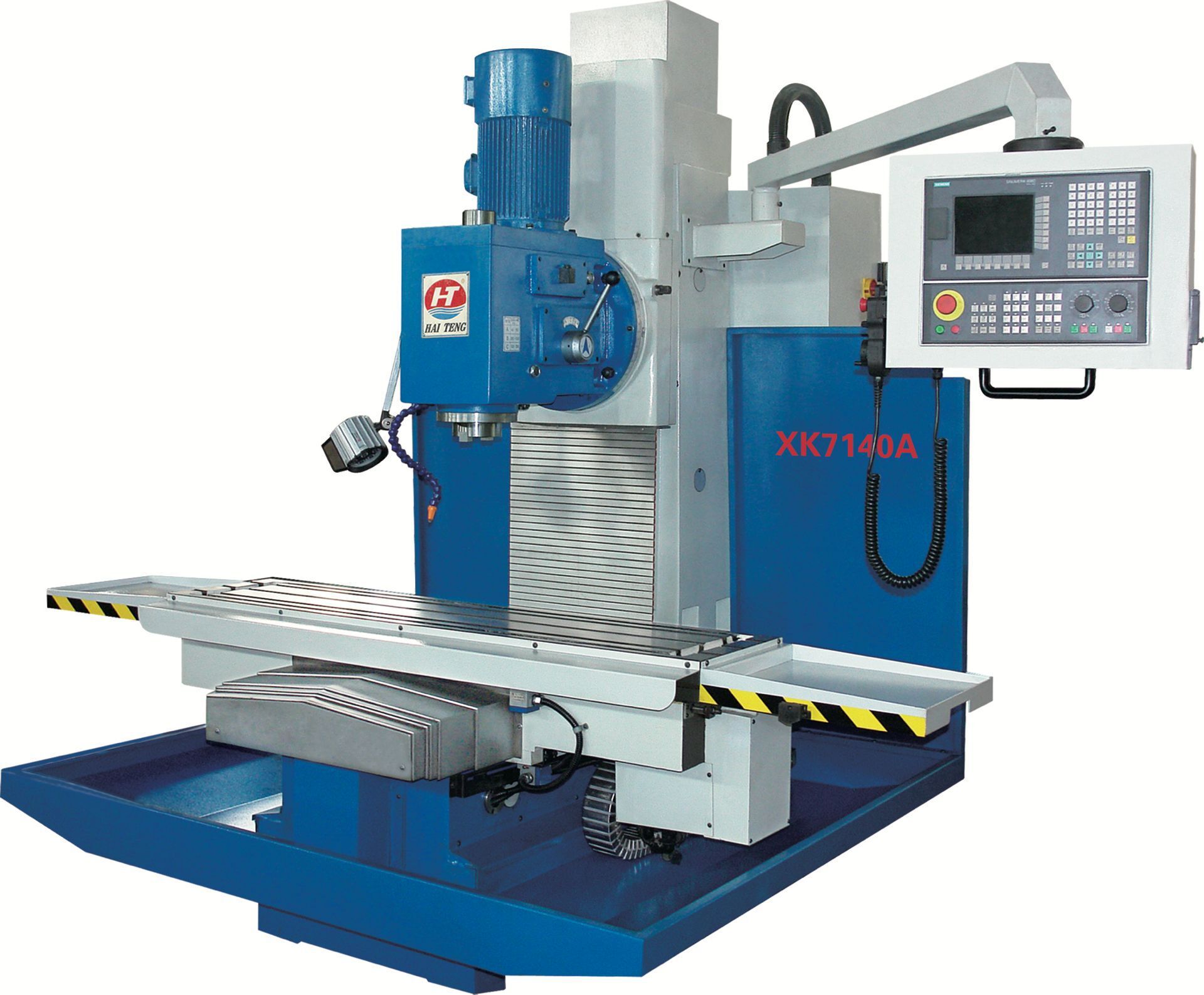 海滕机床xk7140a床身式数控铣床,主电机变频7.5手动3档重切削