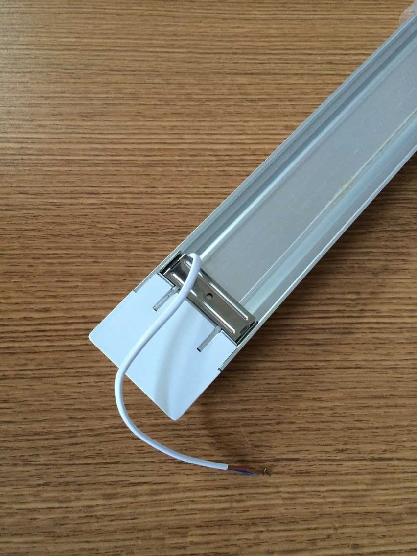 t8双管一体化防尘灯 防潮 防虫 超薄净化灯0.6m 20w 1.2m 40w 铁-阿里