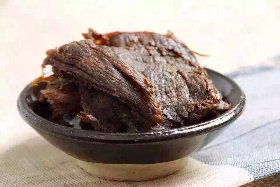 正宗温州牛肉干黄牛肉干休闲零食批发150克罐装5罐包邮