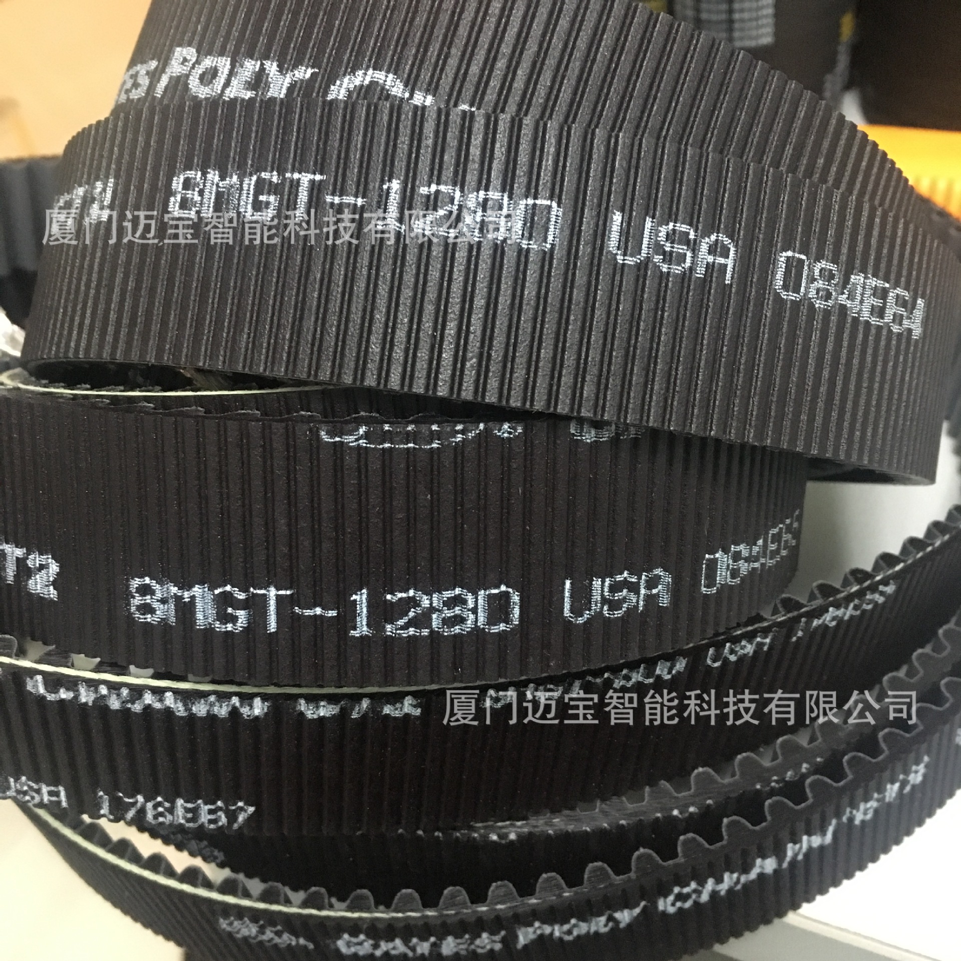 工业皮带同步带8mgt-1280 盖茨保力强polychain gt齿形带