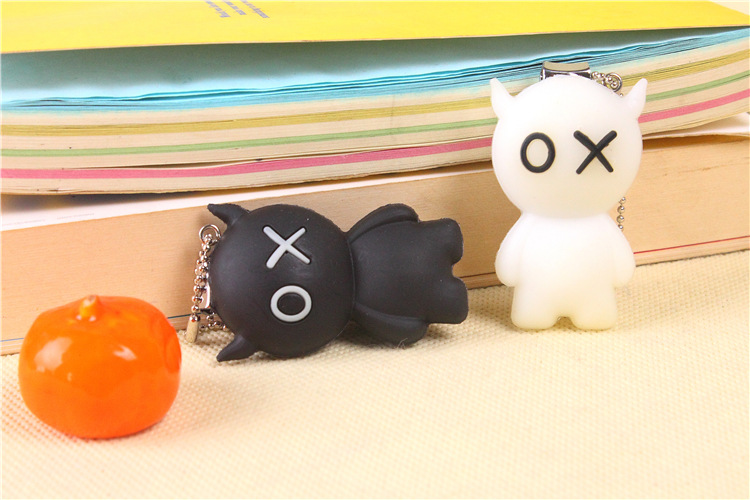 日韩卡通指甲剪 安逗黑仔指甲剪 黑仔白仔指甲刀 修甲美甲工具