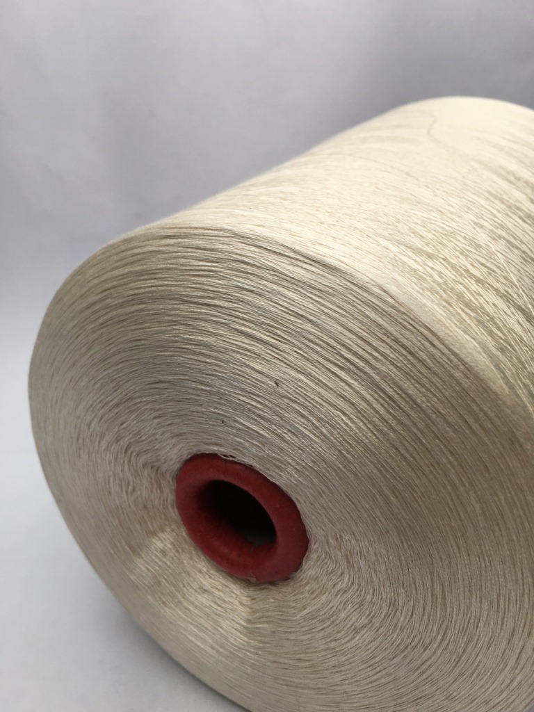 厂家现货供应绢丝线140支绢丝纱双股桑蚕丝绢纺纱140nm2绢丝