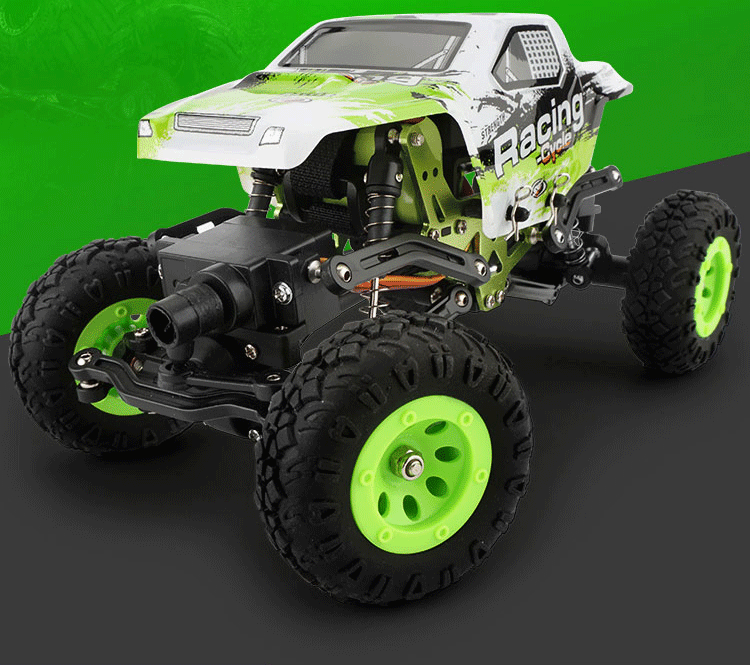 伟力新品24438遥控四驱车儿童充电电动玩具车1:24迷你攀爬越野车