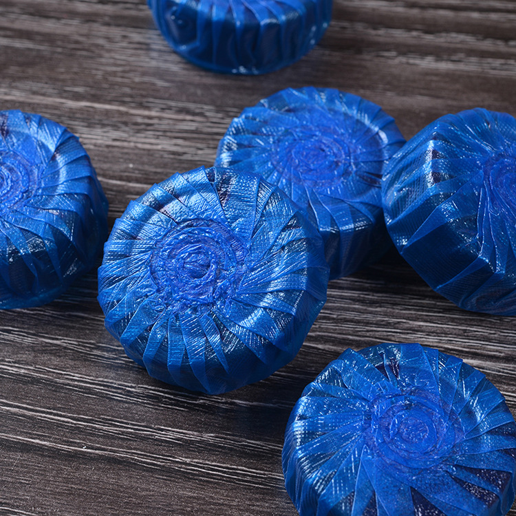 新款蓝泡泡洁厕宝灵 厕所除味除臭6只装厕