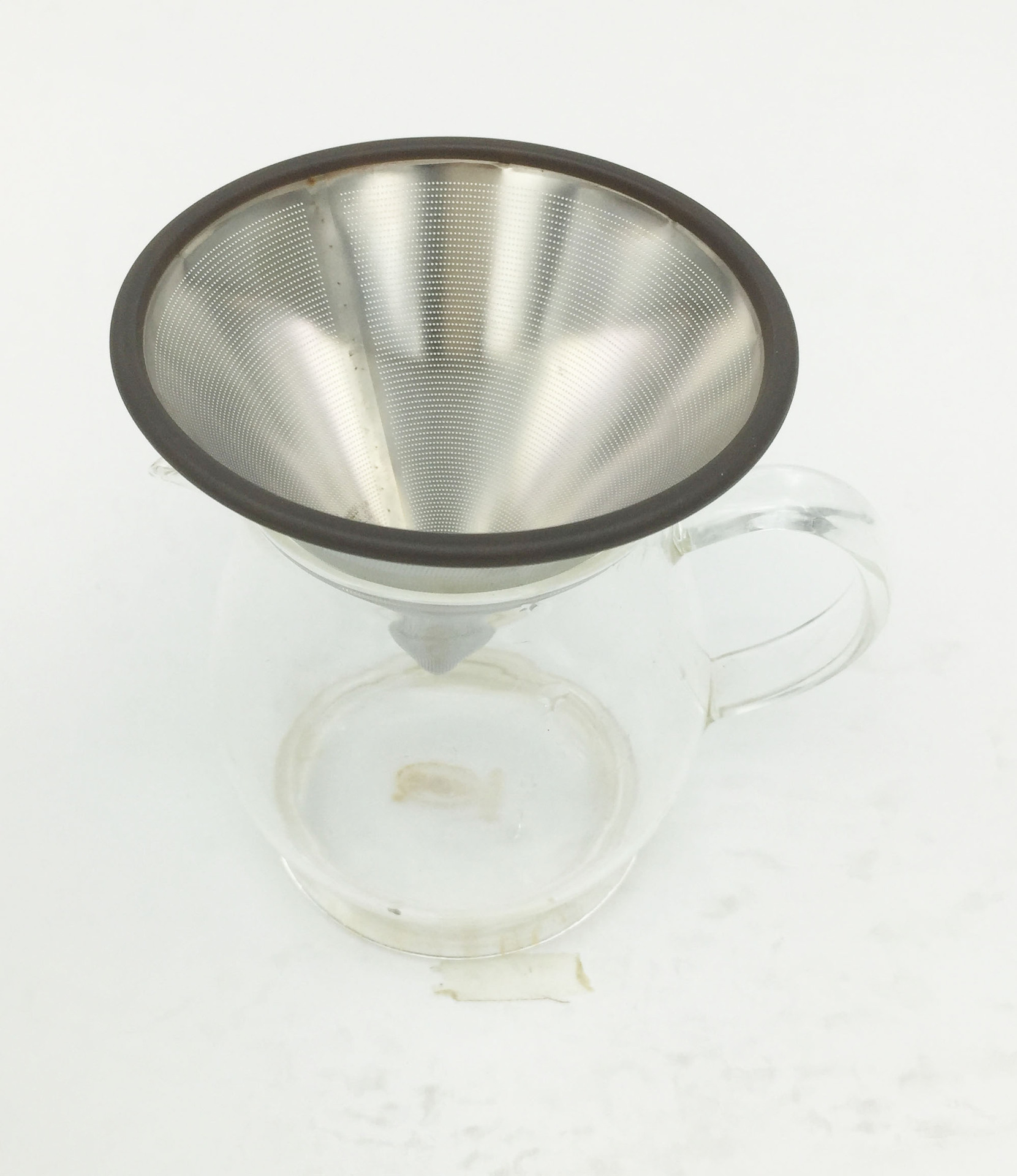 注塑咖啡过滤器滤网 不锈钢可重复使用咖啡过滤器 咖啡漏斗滴漏式