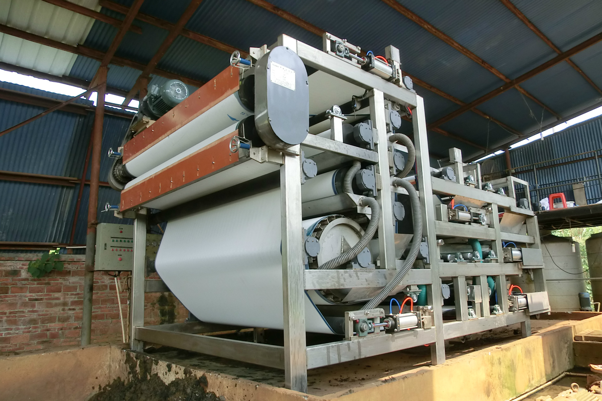 电镀污泥脱水设备