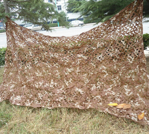 厂家直销沙色伪装网户外战术伪装网 防航拍遮阳防晒伪装网
