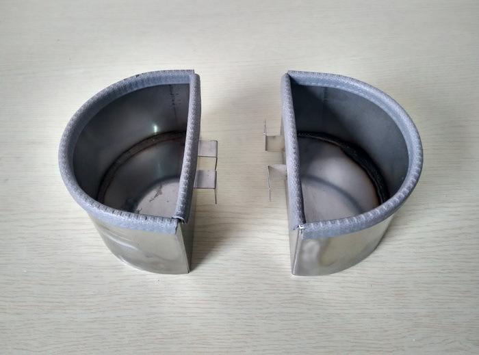 鸽具厂家供应不锈钢水槽挂槽半圆槽马蹄杯食槽欧式