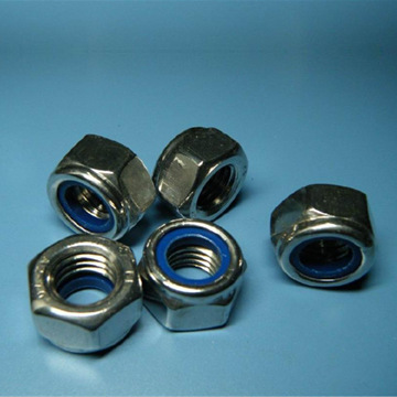 厂家直销 国标镀锌尼龙防松螺母 自锁母 锁紧螺母 规格齐全