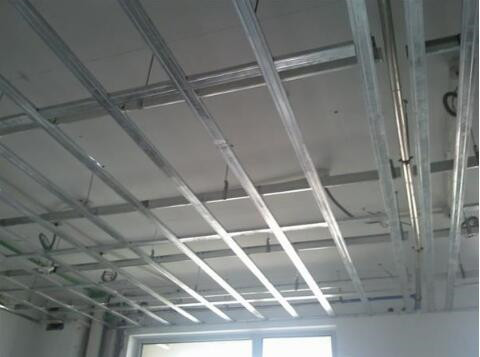 轻钢龙骨吊顶石膏板吊顶天花材料v50型吊顶龙骨厂家直销有质量bz