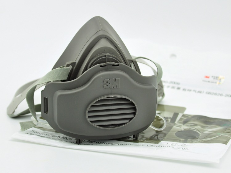 3m3200防尘口罩 工业防雾霾油烟粉尘 打磨 水泥煤矿 装修防护口罩