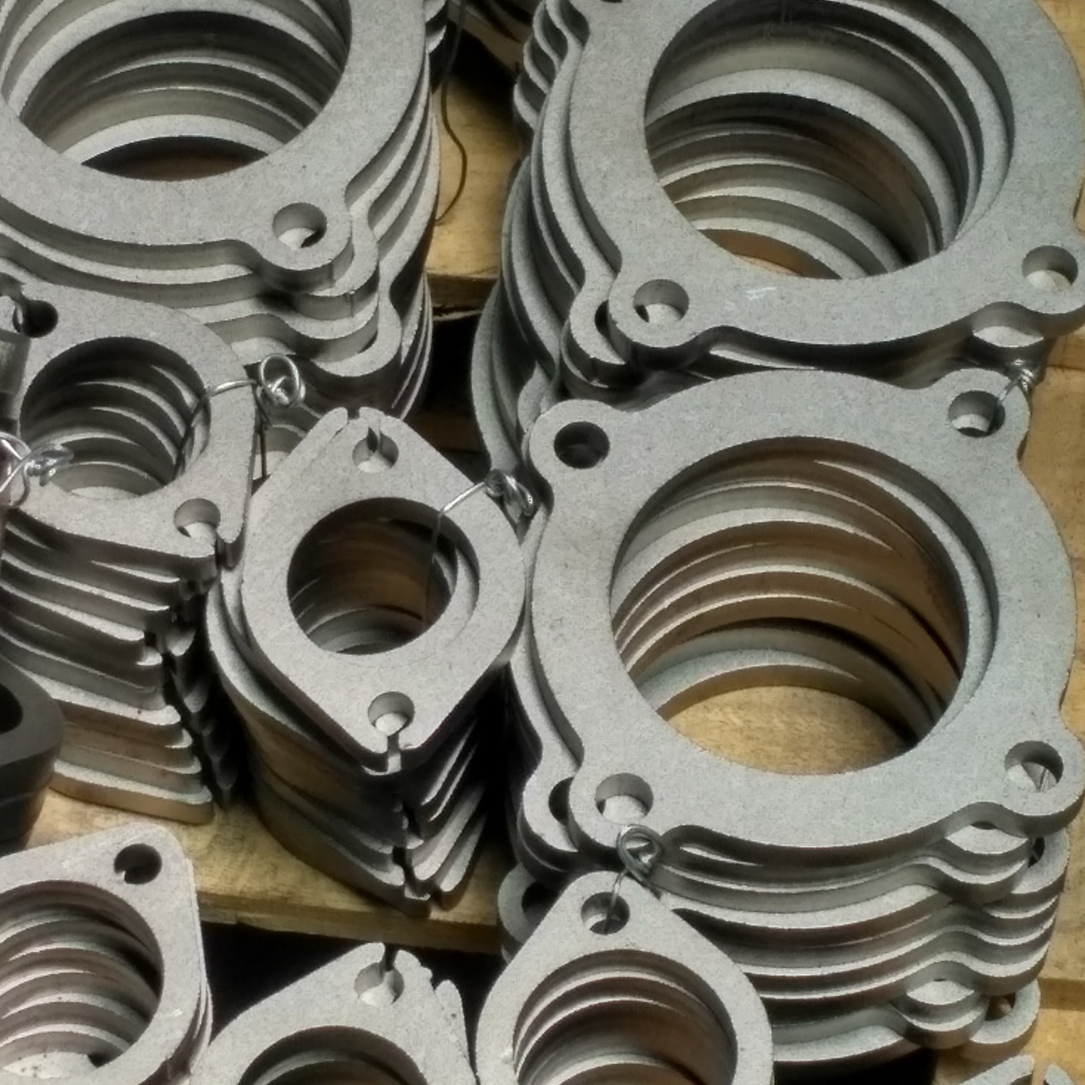 奉化厂家直销 汽车排气管法兰 不锈钢v型卡箍