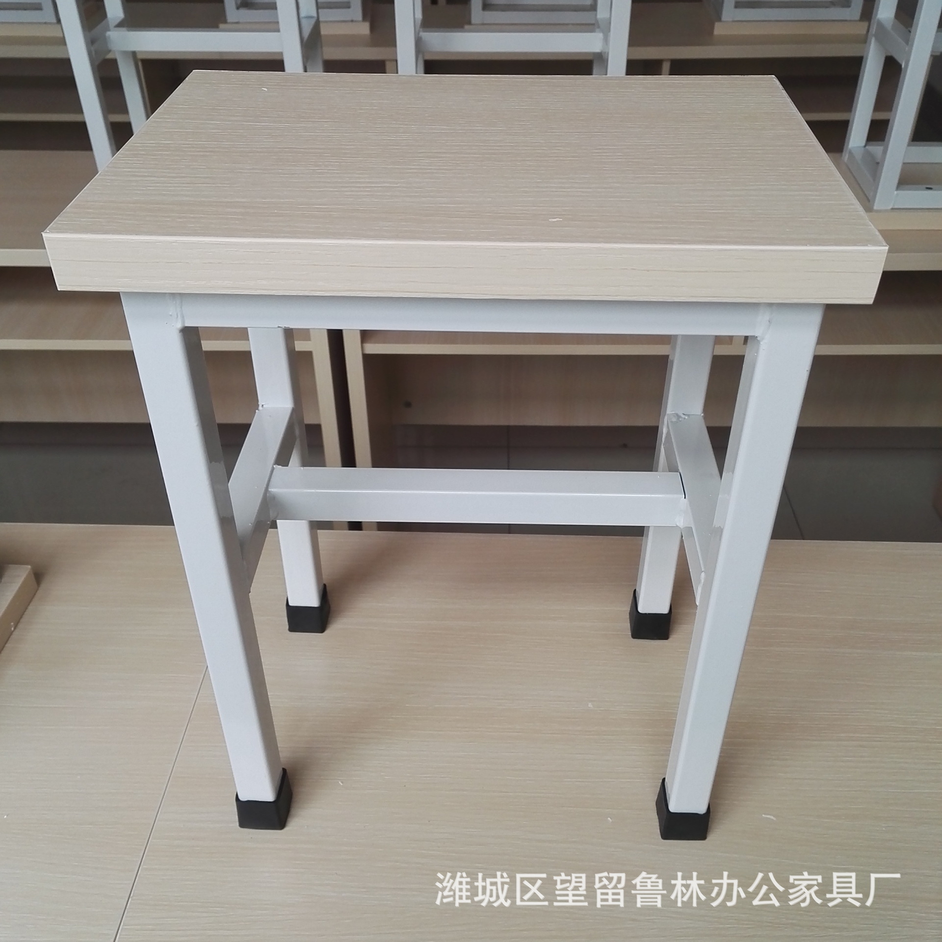 办公家具会议凳子培训室员工凳子钢架小方凳潍坊厂家直销