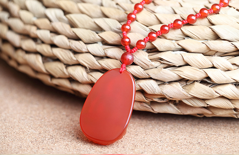 淘运阁开光属狗属猪阿弥陀佛本命佛吊坠 红