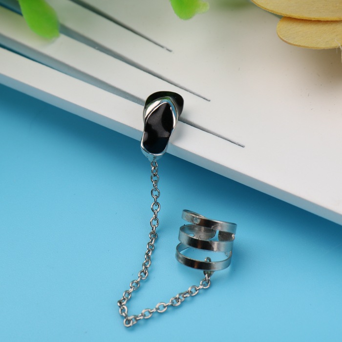 2015新款潮人耳钉耳鼓 朋克摇滚男女耳钉耳夹单只 时尚个性非主流