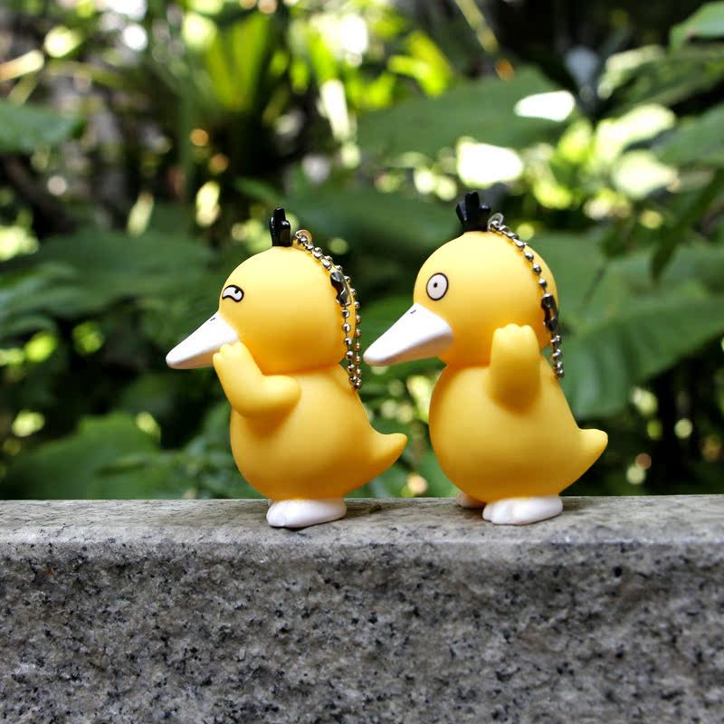 宠物精灵 可达鸭 表情包 口袋妖怪 宝可梦爆款 手机挂件汽车玩偶