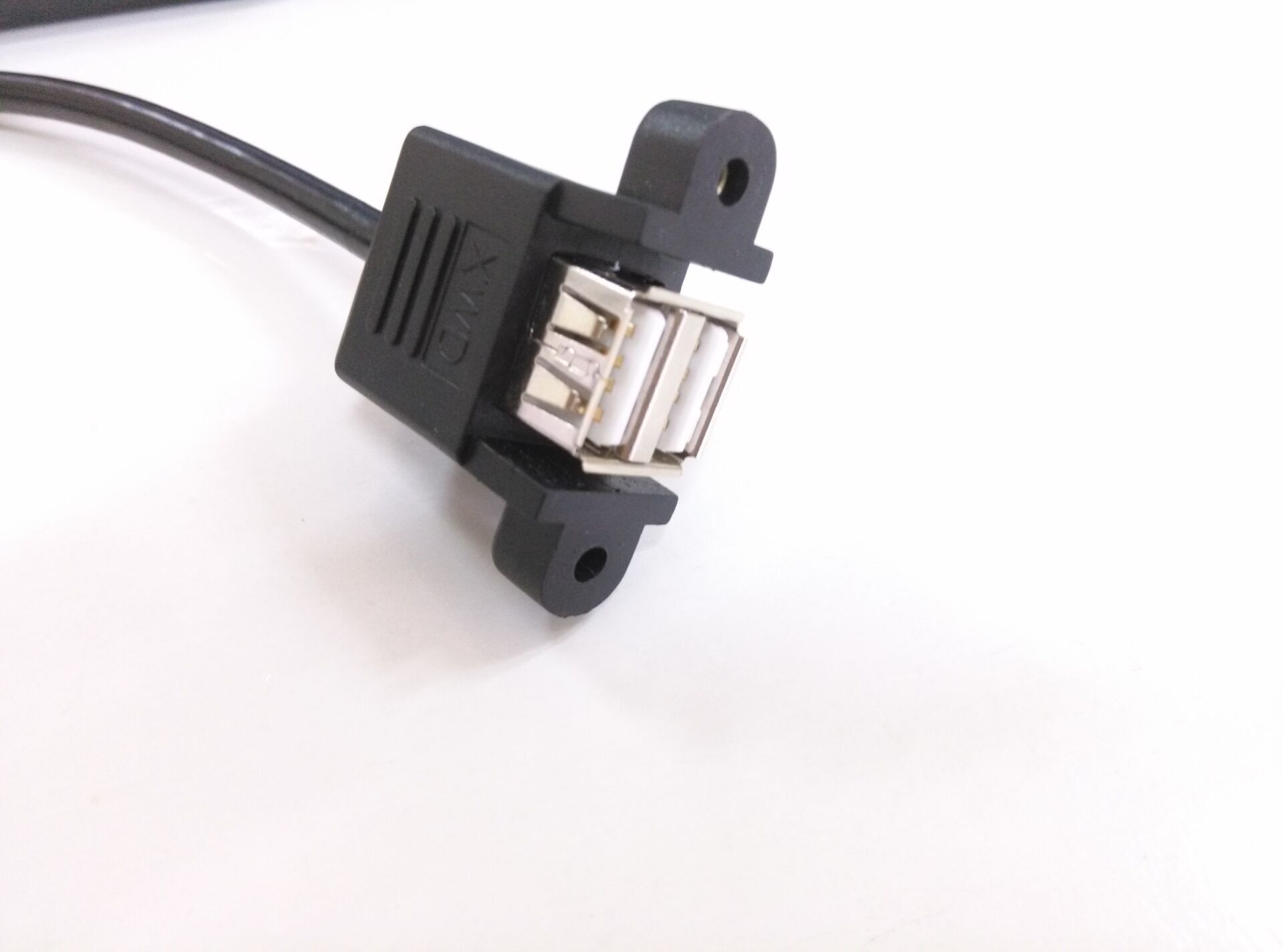 端子线 10pin端子对usb 2.0 双a母头延长线