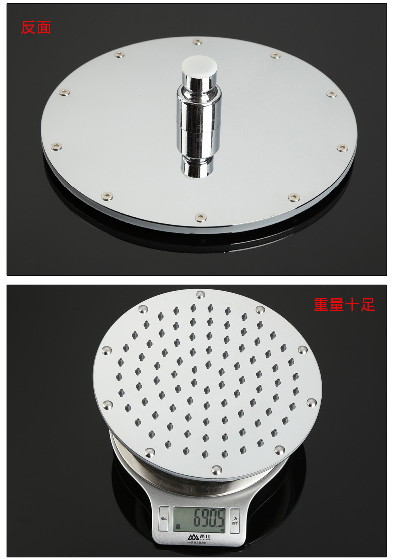 厂家供应 超薄不锈钢 方形顶喷 花洒喷头 淋浴喷头 莲蓬头