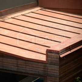 捷思(gens)莱茵辛克锌材建筑瓦 紫铜瓦新中式建筑类别墅金属屋面