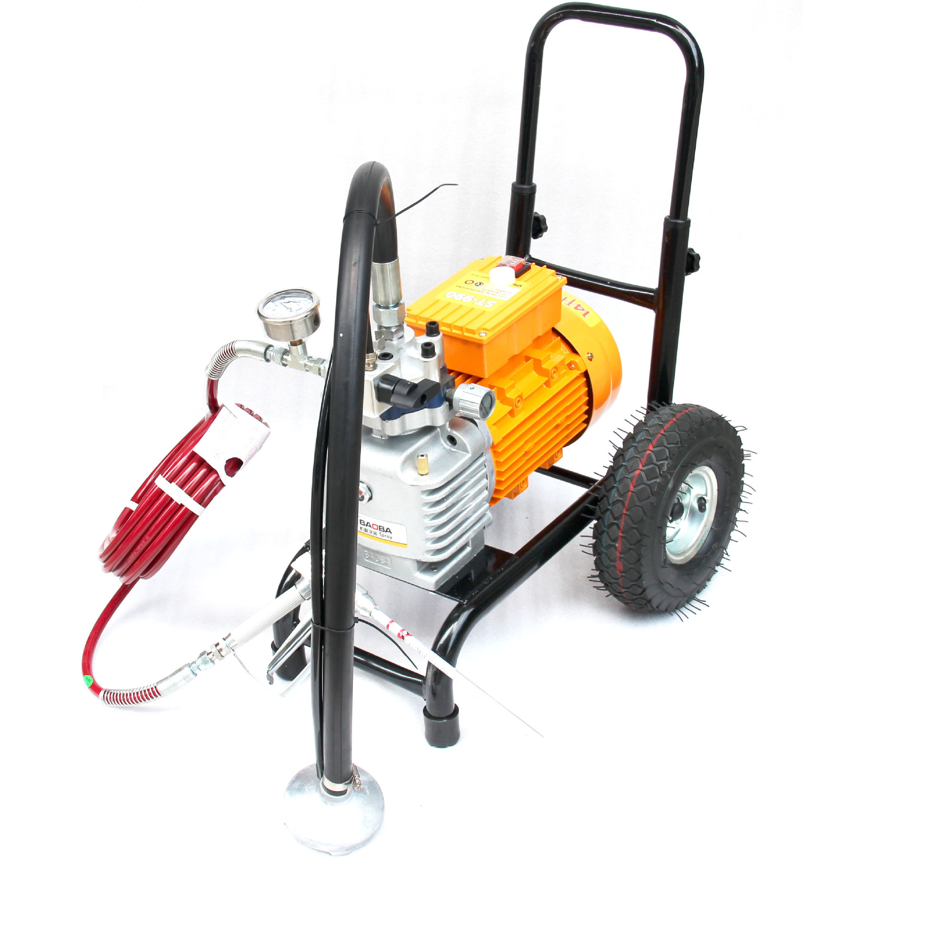 功众机械_内墙涂料喷涂设备_高压无气喷涂机