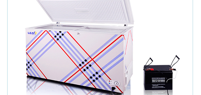 太阳能冰箱冰柜lp-308l 交流直流冰