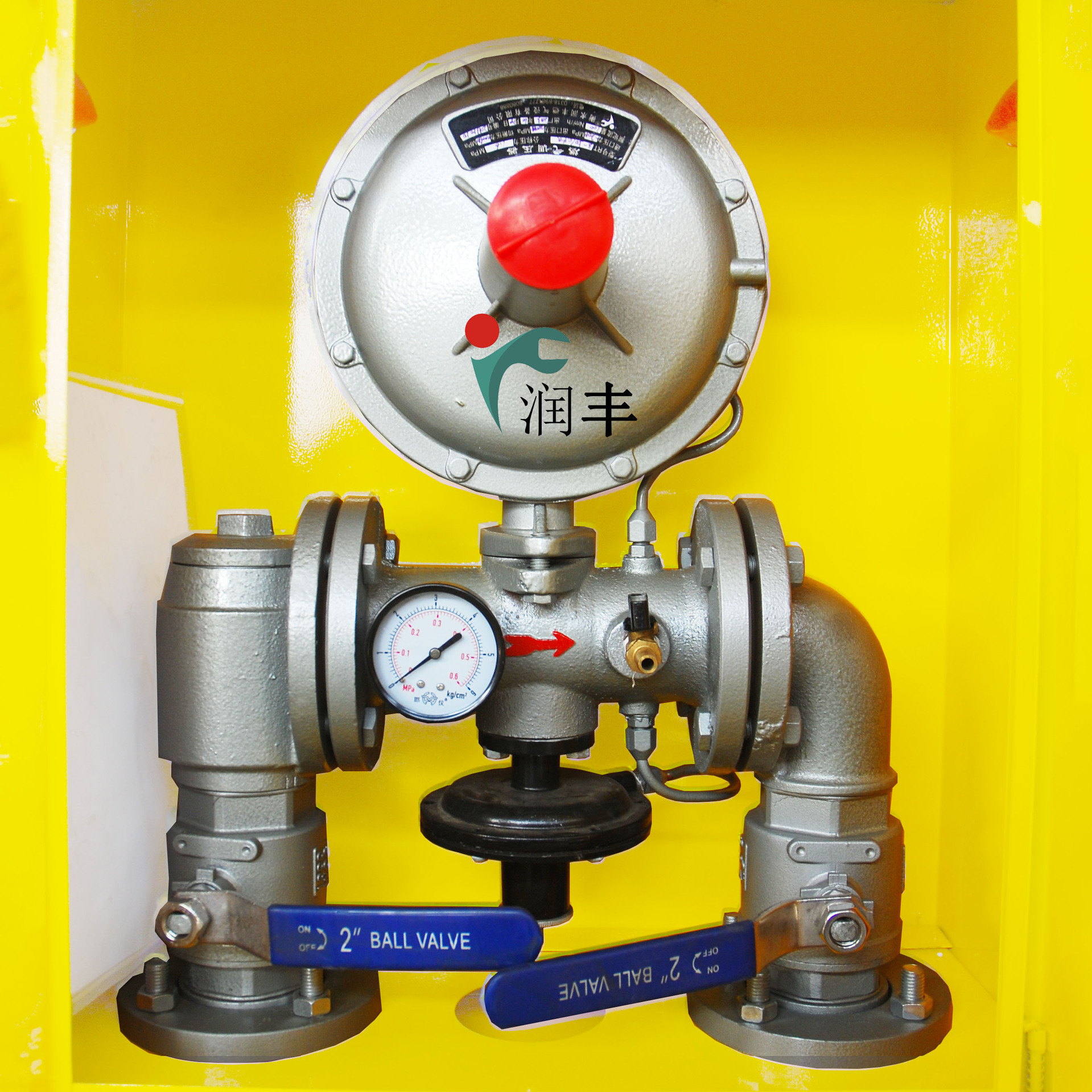 30方以上燃气调压箱/食堂饭店用调压柜/rx50箱式调压器