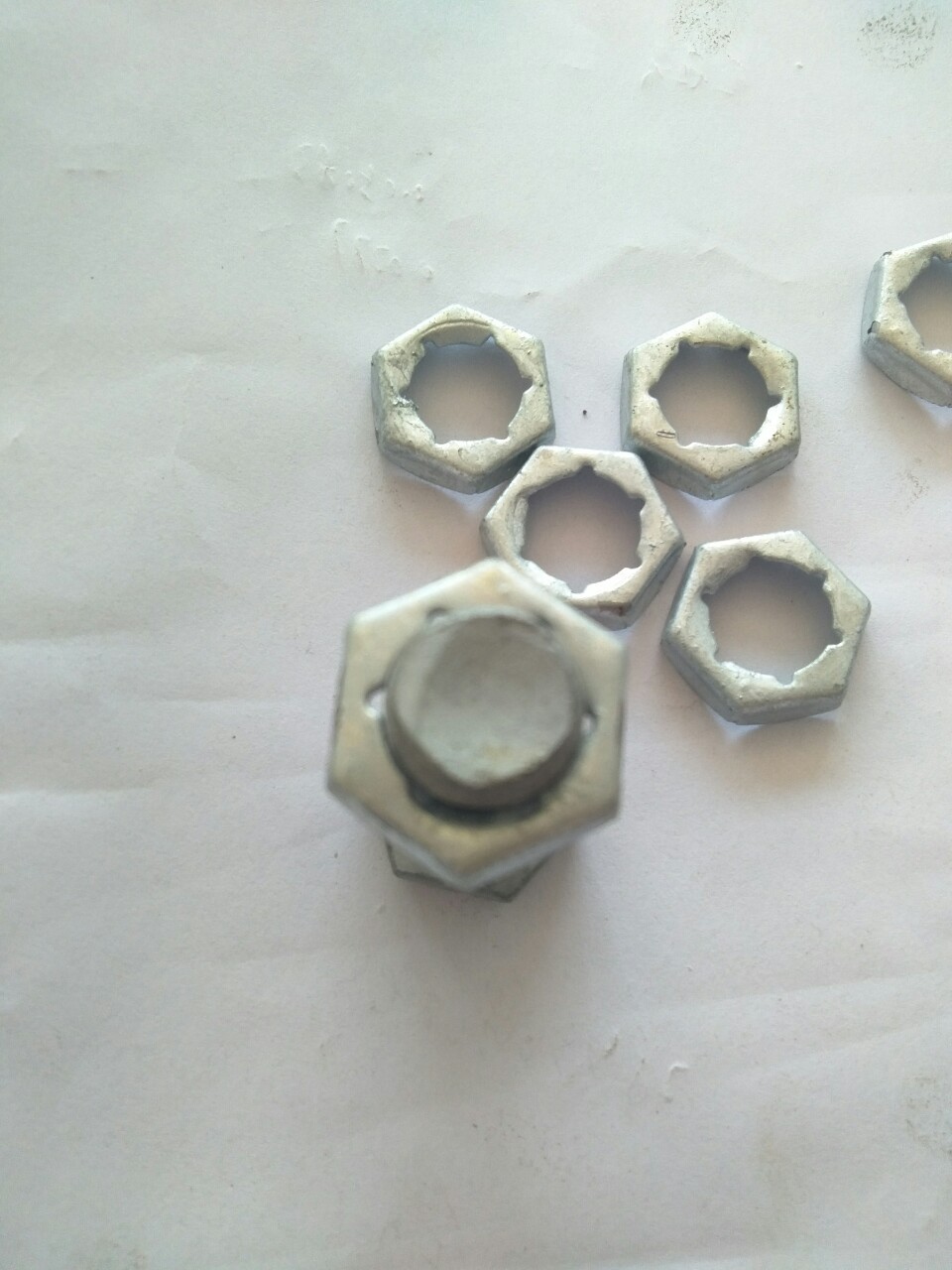 厂家直销 五角螺帽 热镀锌五角防盗螺帽 五角防盗帽 m20防盗帽-螺母
